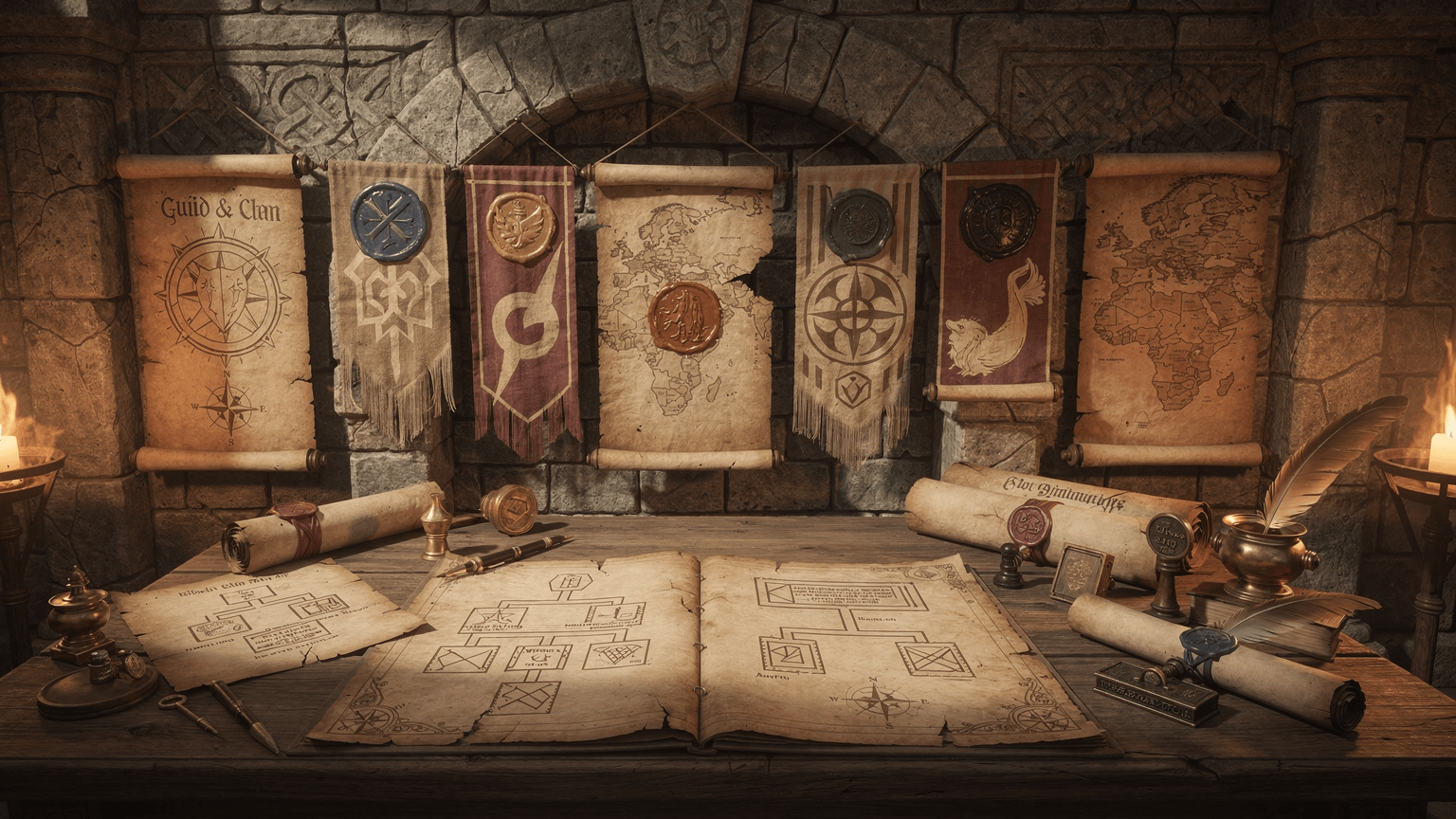 Guild & Clan Culture directory hero illustration