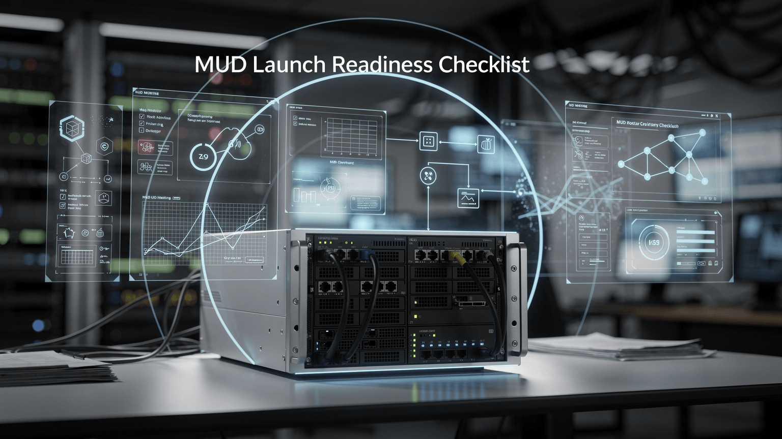 MUD Launch Readiness Checklist hero illustration