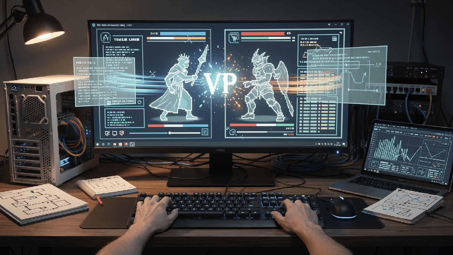 PvP (Player vs Player) with open-source tools hero illustration