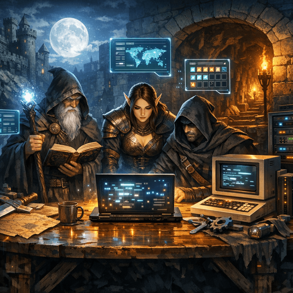 Roleplay MUDs with open-source tools hero illustration