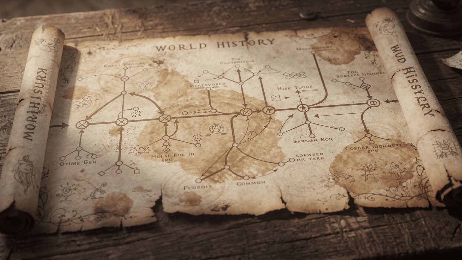 MUD World History checklist for MUDs hero illustration
